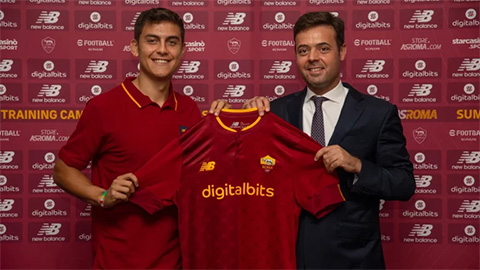 CHÍNH THỨC: Dybala gia nhập Roma
