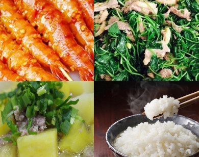 Thực đơn cơm chiều: Món ăn ngon như nhà hàng