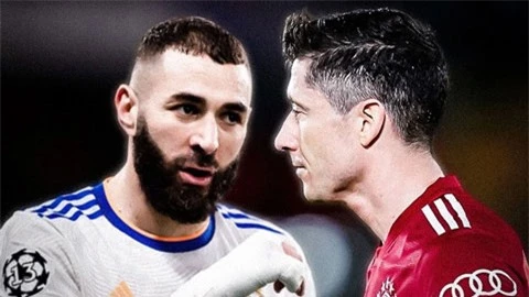 Karim Benzema và Robert Lewandowski sẽ là hai ngôi sao sáng nhất trận đấu này