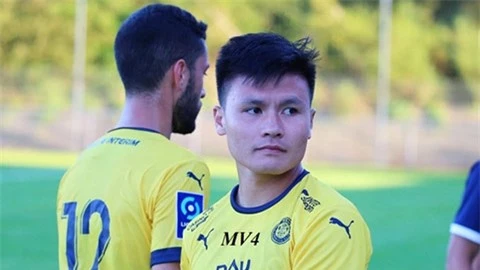 Quang Hải đá 30 phút ở vị trí sở trường trong trận Pau FC tổng duyệt