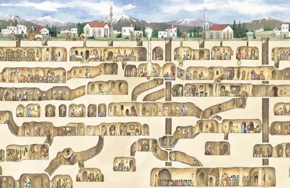 Tháo tường để sửa nhà, người đàn ông vô tình tìm thấy một thành phố ngầm sâu 18 tầng ngay dưới sàn