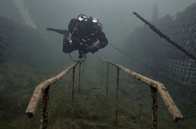 Phát hiện một nhà tù bị bỏ hoang trong vùng nước lạnh của Estonia!