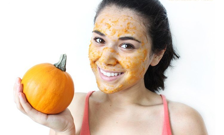 Da trắng sạch mụn chỉ với bí đỏ