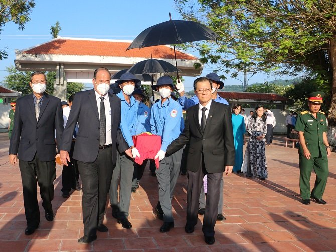 An Giang: Tổ chức truy điệu, cải táng 68 hài cốt liệt sỹ quân tình nguyện Việt Nam