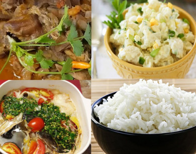 Thực đơn cơm chiều: Món ăn tuyệt ngon