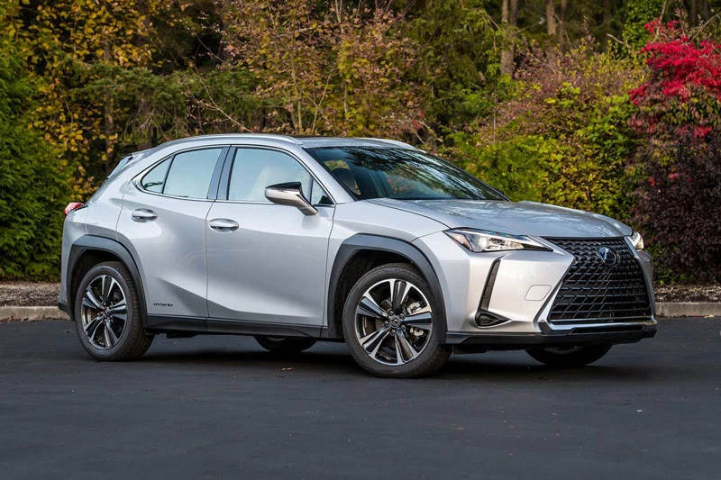 =5. Lexus UX 250h 2022 (mức tiêu thụ nhiên liệu ở đường hỗn hợp: 7,2 lít/100 km). =5. Lexus UX 250h 2022 (mức tiêu thụ nhiên liệu ở đường hỗn hợp: 7,2 lít/100 km).