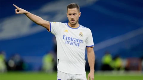 Real Madrid thất bại thảm hại khi thử nghiệm Hazard đá số 9 ảo