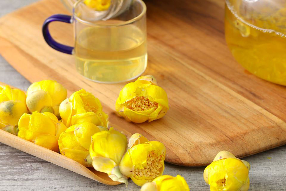 Tác dụng tuyệt vời của trà hoa vàng với sức khoẻ