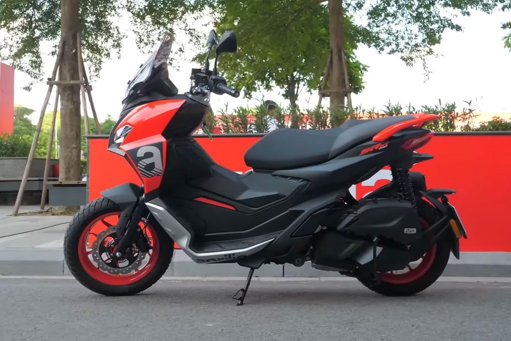 Đánh giá xe ga Aprilia SR GT 200 giá từ 97 triệu đồng tại Việt Nam