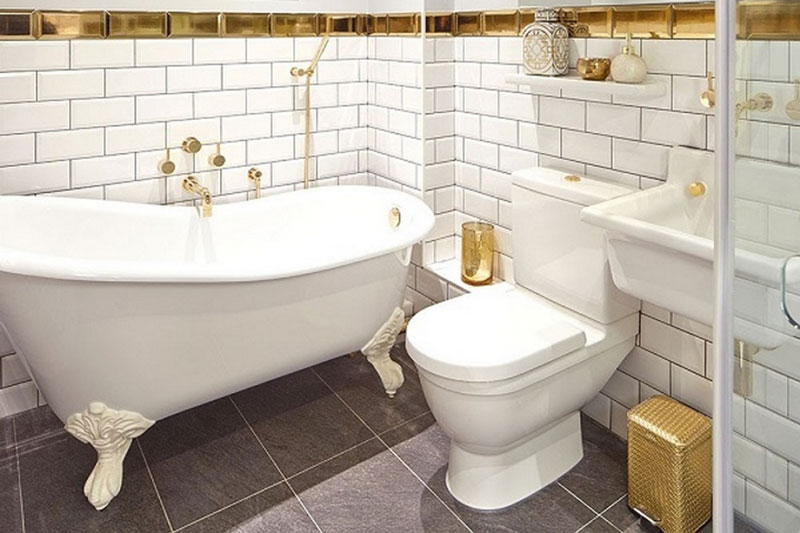 Những ý tưởng thiết kế phòng tắm không cửa sổ