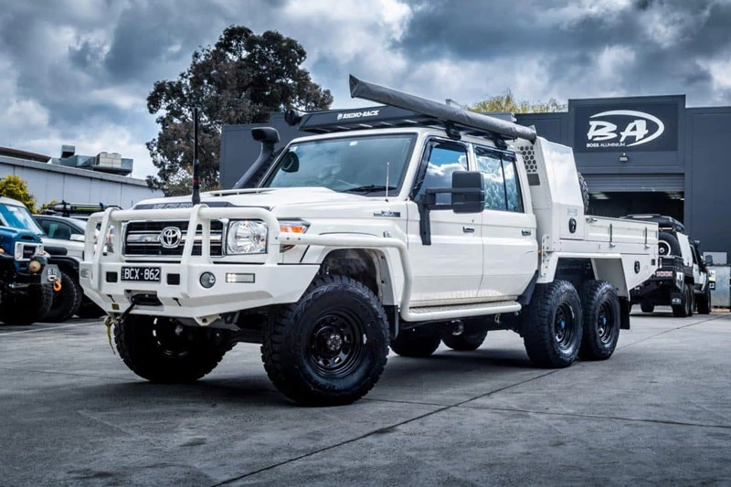 7. JMACX Toyota Land Cruiser 6x6.