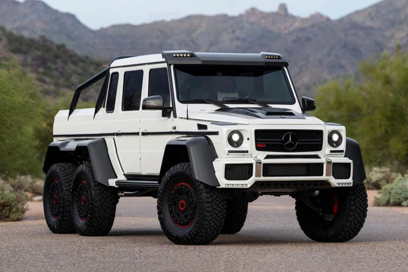 8. Mercedes-Benz 6x6 G63 AMG.