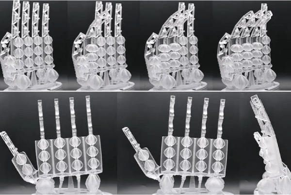 Flexible robot hand lifts 1000 times its own weight with precise grip