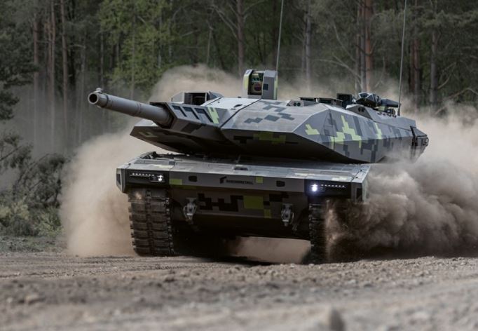 Xe tăng công nghệ cao Panther (Đức) - đối thủ của xe tăng T-14 (Nga)