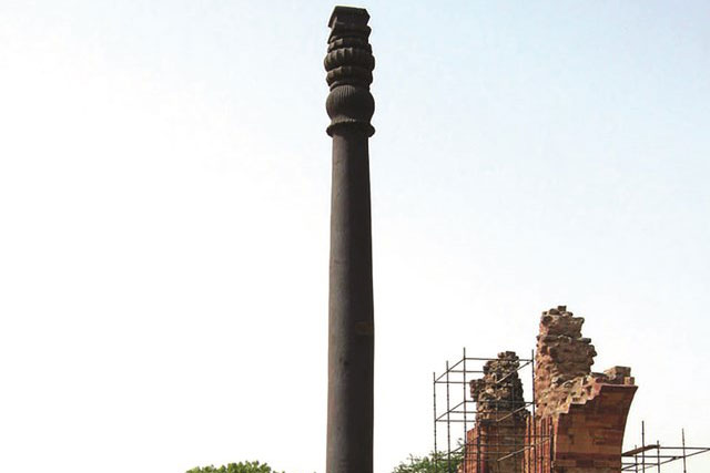 Bí ẩn cây cột sắt 1.600 năm không rỉ