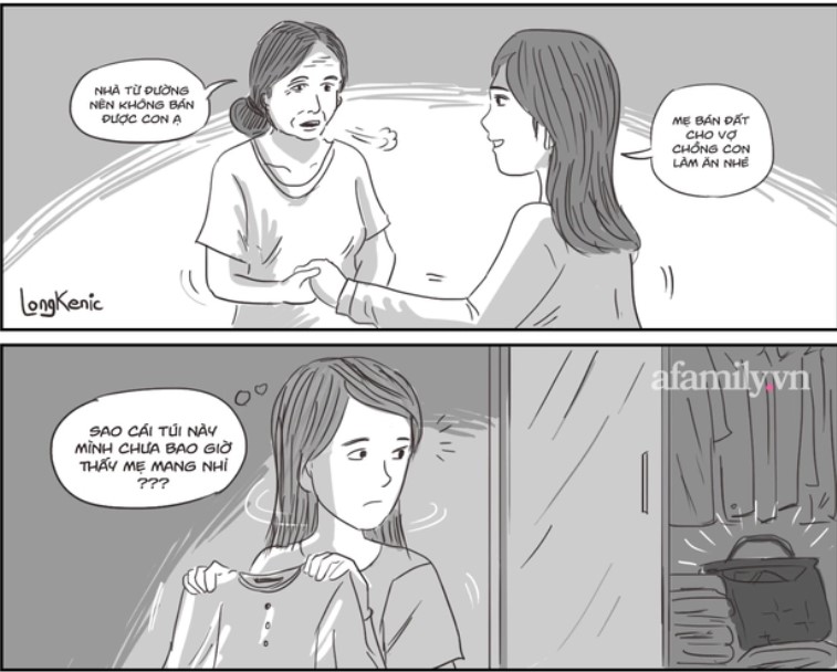 Dọn dẹp phòng ngủ của mẹ chồng, tôi hốt hoảng khi thấy tờ di chúc cất kĩ trong túi đựng quần áo cũ