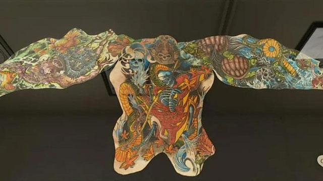 Tranh da xăm của người quá cố