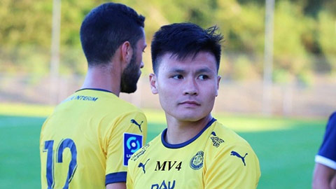 Quang Hải chơi 30 phút trong trận thua đậm của Pau FC ở trận ra quân Ligue 2