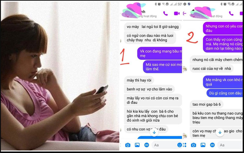 Đang bị động thai mà đọc tin nhắn của mẹ chồng, tôi chỉ muốn "tăng xông"