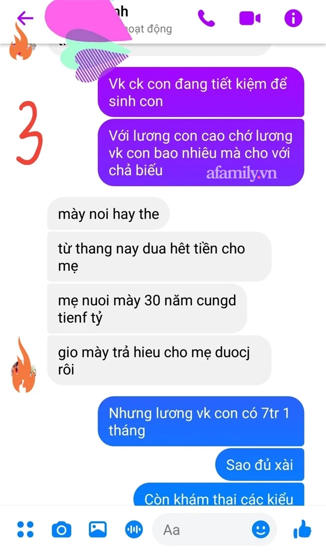 Đang bị động thai mà đọc tin nhắn của mẹ chồng, tôi chỉ muốn tăng xông tại chỗ - Ảnh 3.