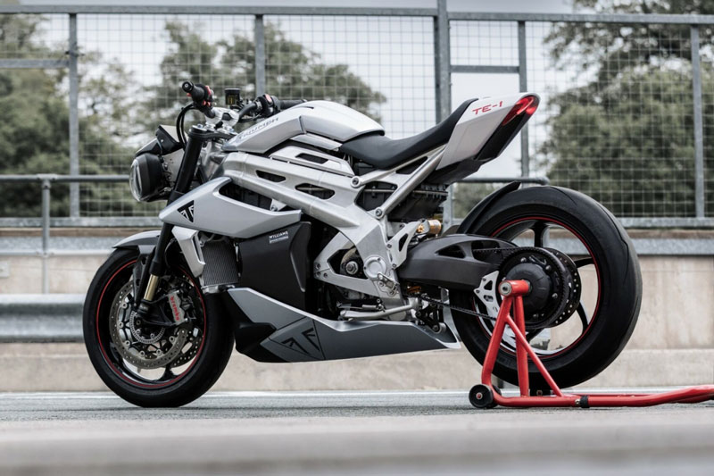 Xe máy điện Triumph TE-1 công suất 175 mã lực có gì đặc biệt?