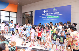 NovaGroup tiếp nối chương trình phân loại và thu gom rác thải tái chế tại nguồn