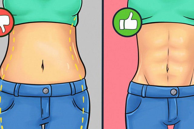 Những động tác giảm mỡ bụng hiệu quả chỉ với 5 phút mỗi ngày