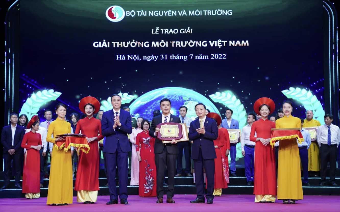 Doanh nghiệp FDI duy nhất được trao giải thưởng Môi trường Việt Nam 2021