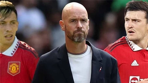 Ten Hag ca ngợi Lisandro Martinez, gây áp lực lên Maguire