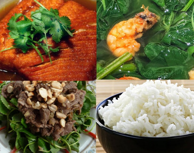 Thực đơn cơm chiều: Món tuyệt ngon