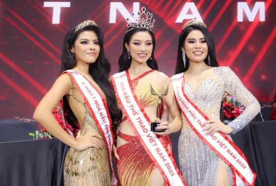 Cận nhan sắc và vóc dáng top 3 Hoa hậu Thể thao Việt Nam 2022: Tân HH Thu Thuỷ gợi cảm, 2 Á hậu thì sao?