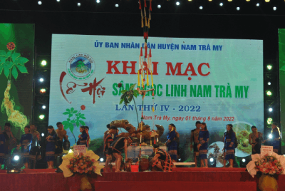 Khai mạc lễ hội sâm Ngọc Linh Nam Trà My - Quảng Nam