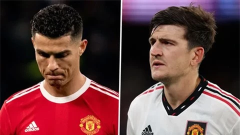 Ronaldo và Maguire đứng đầu top cầu thủ bị 