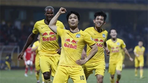 Công Phượng trở lại trong trận đấu với Sài Gòn FC