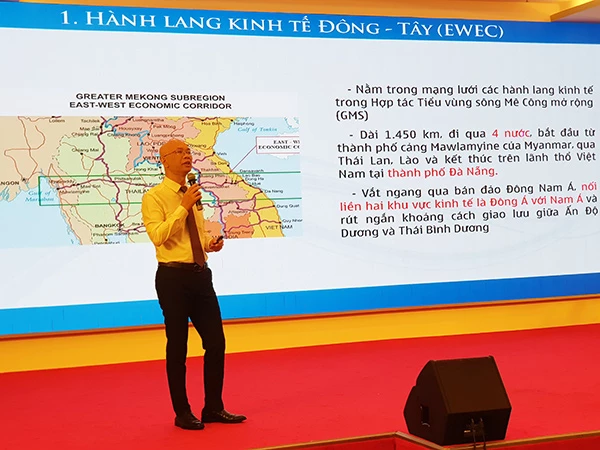 ông Trần Thanh Hải, Phó Cục trưởng Cục Xuất nhập khẩu (Bộ Công Thương) nói về tầm quan trọng của EWEC