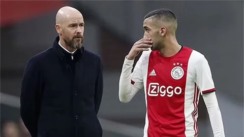 HLV Ten Hag yêu cầu MU đem về Ziyech