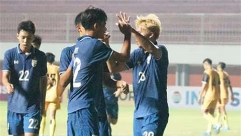 U16 Việt Nam rộng cửa vào bán kết nhờ U16 Thái Lan bị cầm hòa