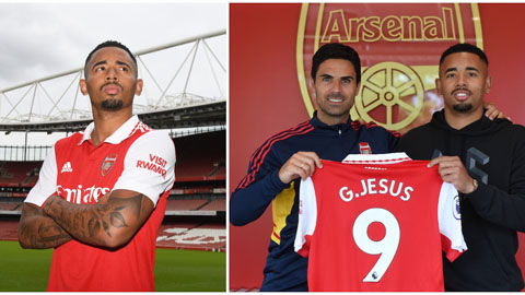 Số áo cầu thủ Arsenal mùa 2022/23