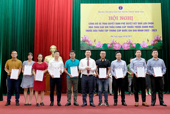 Bộ Y tế công bố kết quả trúng thầu thuốc tập trung quốc gia 