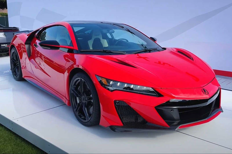 1. Honda NSX Type S (vận tốc tối đa: 307 km/h).