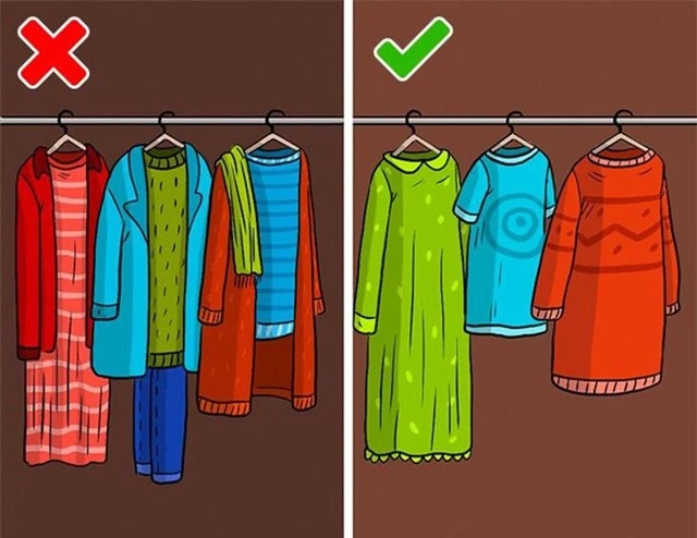 9 sai lầm hầu như ai cũng mắc phải khi cất giữ quần áo - Ảnh 8.