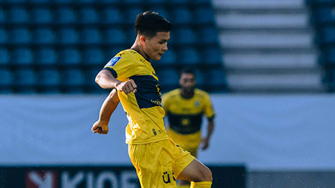 Quang Hải được chấm điểm trung bình trong trận đầu tiên đá chính ở Ligue 2