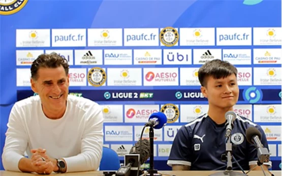 HLV Tholot hài lòng khi Pau FC có điểm số đầu tiên ở Ligue 2 