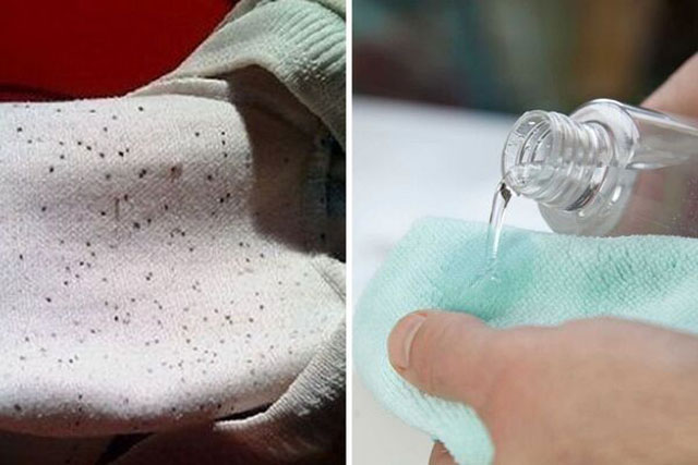 6 cách tẩy mốc đen li ti trên quần áo đơn giản, hiệu quả