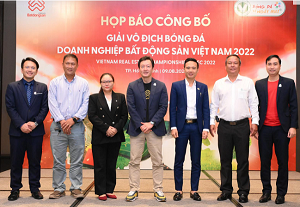 Lần đầu ra mắt giải vô địch bóng đá doanh nghiệp bất động sản 