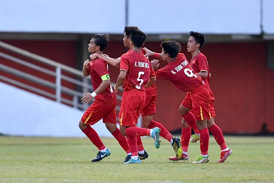U16 Việt Nam thắng thuyết phục U16 Thái Lan, vào chung kết giải U16 Đông Nam Á