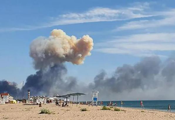 Ukraine: Nga mất 9 chiến đấu cơ trong các vụ nổ ở Crimea