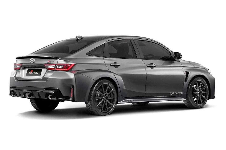 Lộ thiết kế bản thể thao Toyota Vios GR-S 2023, liệu đủ sức đấu Honda City RS nếu về Việt Nam?