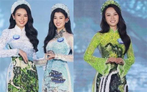 Trực tiếp Chung kết Miss World Vietnam 2022: Trực tiếp Chung kết Miss World Vietnam 2022: Nam Em chính thức vào top 20, dàn thí sinh trình diễn biniki nóng bỏng - Ảnh 14.