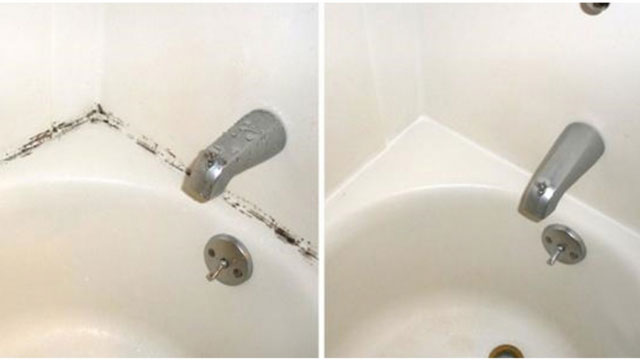 Vết keo silicon trong phòng tắm, phòng bếp mốc đen, làm theo cách này là sạch bách